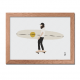 Illustration Surf Culture - Skate board