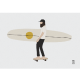Illustration Surf Culture - Skate board