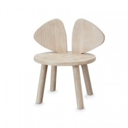 Chaise souris 2/5 ans - Naturel