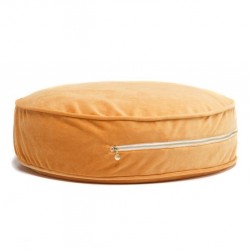 Grand pouf enfant couleur moutarde