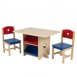 Ensemble table et chaise - Etoile
