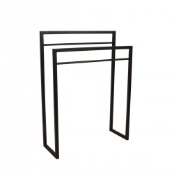 Porte serviette Duo - Noir