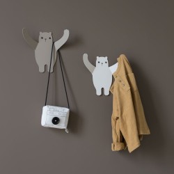2 portes manteaux Ours