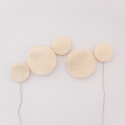 Lampe sculpture Cannage - 4 combos