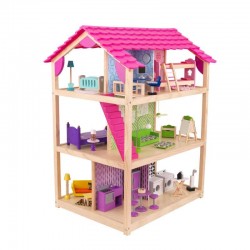 Maison de poupée en bois