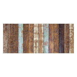 Tapis vinyle - Parquet vieilli