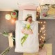 Parrure de lit enfant housse de couette fée