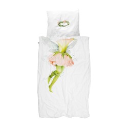 Parrure de lit enfant housse de couette fée