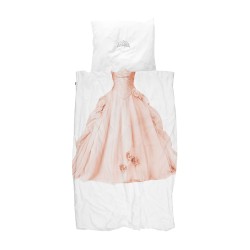 Parrure de lit housse de couette - Princesse rose