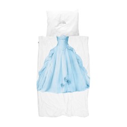 Parrure de lit enfant - Princesse bleue