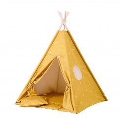 Ensemble Tipi - Moutarde graphique