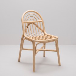 Chaise Design en rotin