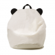 Pouf enfant Panda - Noir