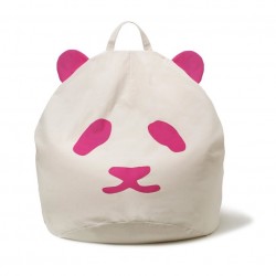 Pouf enfant Panda - Rose