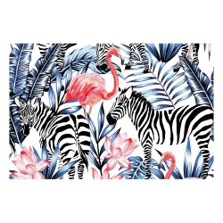 Tapis vinyle - Flamingo