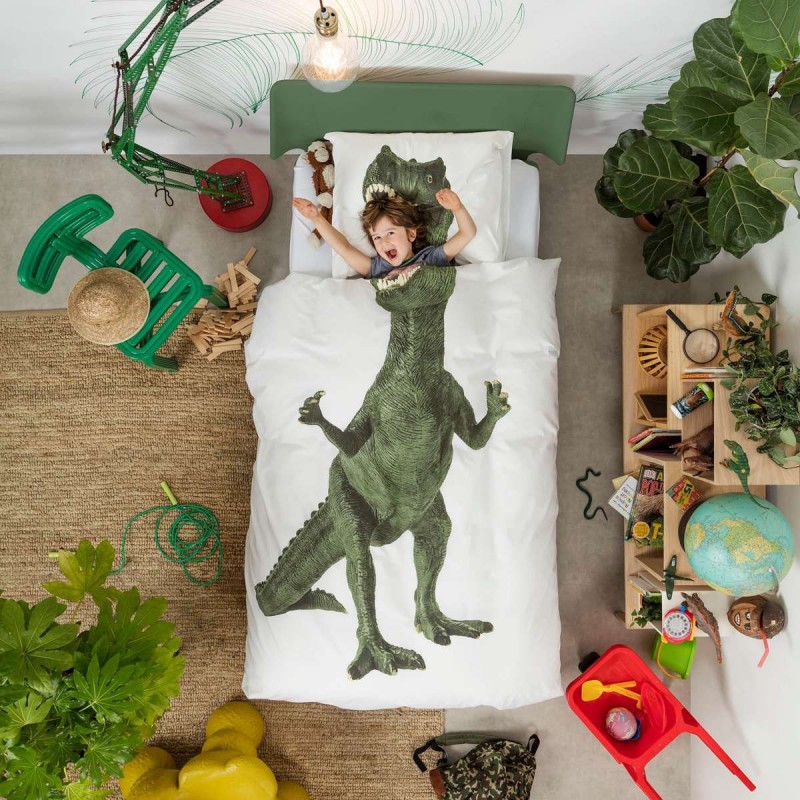 Parure de lit enfant dinosaure 70x140 - Cdiscount