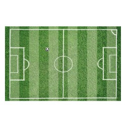 Tapis vinyle - Terrain de foot