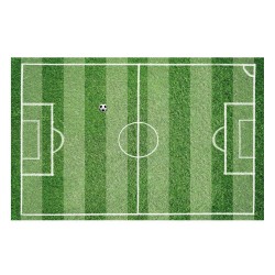 Tapis vinyle - Terrain de foot