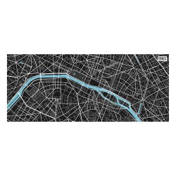 Tapis vinyle - Map Paris