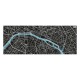Tapis vinyle - Map Paris