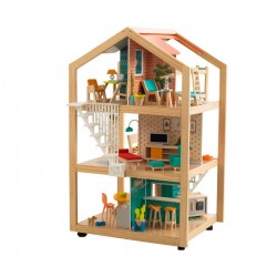 Maison de poupée en bois