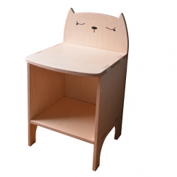 Table de nuit - Chat