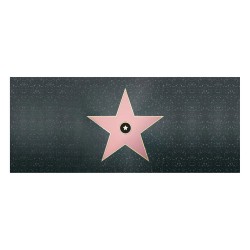 Tapis vinyle - Star