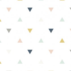 Papier-peint - Triangles multicolors 1