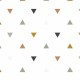 Papier peint intissé - Triangles multicolors 2