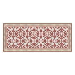 Tapis vinyle - Carreaux Ciment Terre cuite