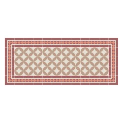 Tapis vinyle - Carreaux Ciment MultiO