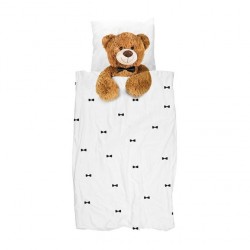 Parrure de lit housse de couette enfant Ourson