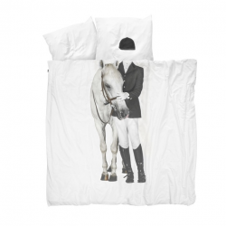 Parrure de lit enfant housse de couette - Equitation