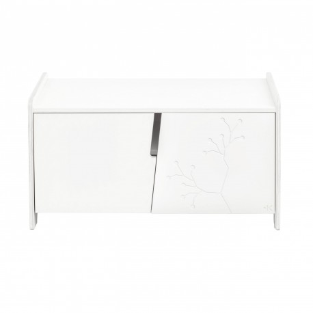 Commode basse - Birdy Blanche