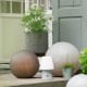 Boule lumineuse solaire - Taupe