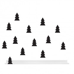 Etagère Tablette. Sapin noir