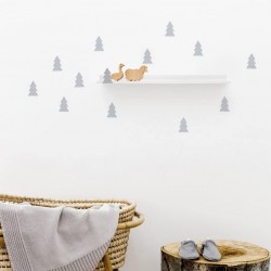 Etagère Tablette. Sapin gris
