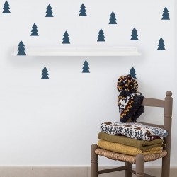 Etagère Tablette Sapin - Bleu foncé
