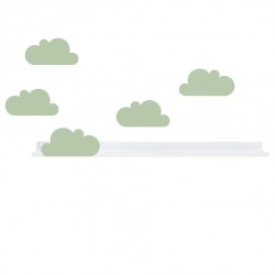 Etagère tablette nuage - Vert