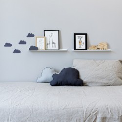Etagère tablette nuage - Bleu foncé