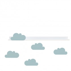 Etagère tablette nuage - Bleu clair