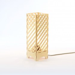 lampe à poser en bois - Dialic