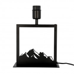Lampe à poser cadre 3D - Montagne