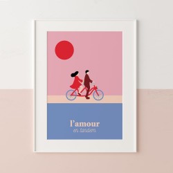 Affiche - Tandem amoureux