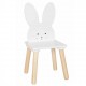 Chaise lapin blanc