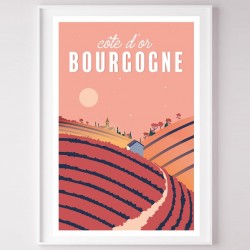 Affiche Bourgogne