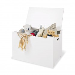 Coffre en bois - Blanc