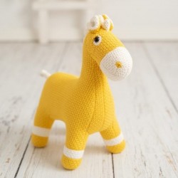 Peluche amigurumis - Cheval