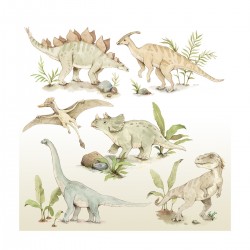 Stickers muraux - Dinosaures