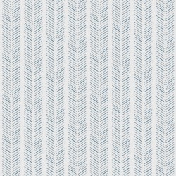 Papier-peint Allumettes - Bleu